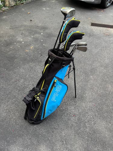 Junior Ping Thrive Right Handed Clubs (Full Set) 10 Pieces (Used)