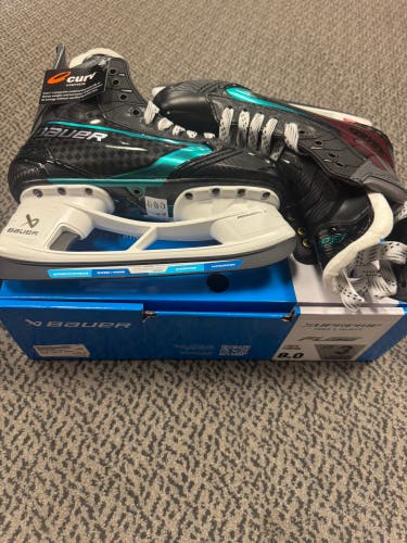 Bauer Supreme Fuse Hockey Skates 8 (New) Fit 3