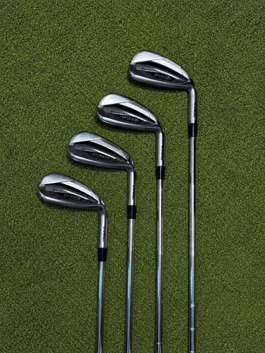 Men's 2021 Ping G425 Right Handed Iron Set Regular Flex (7 Clubs) #5 - #9, PW, UW (Used)