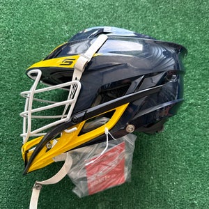 Blue & Yellow Adult Cascade S Helmet (New) | OSFM