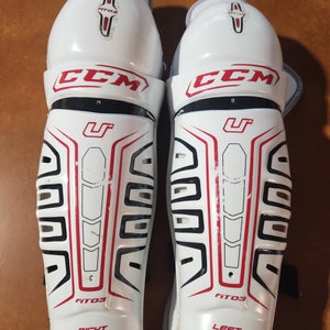 Junior CCM 15" Shin Pads (Used)