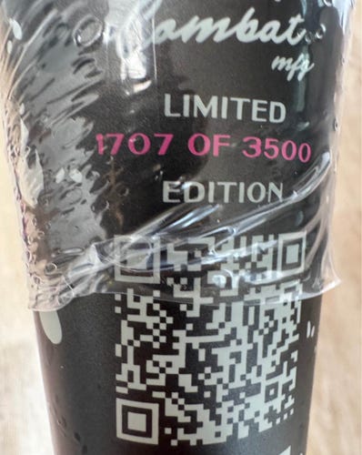 2026 Combat MFG Spec A1 Alloy BBCOR Certified Bat (-3) 30 oz 33" (New)