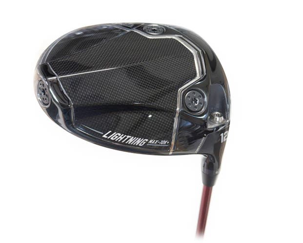 *MINT* PXG Lightning Max 10k+ 12* Driver Graphite Denali Frost Red 50g Regular