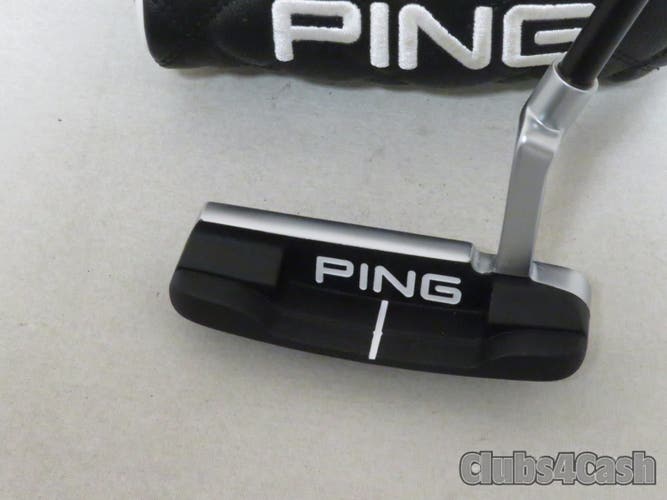 PING 2023 Anser Putter Black Dot Graphite 35" +Cover .. LEFT LH  MINT