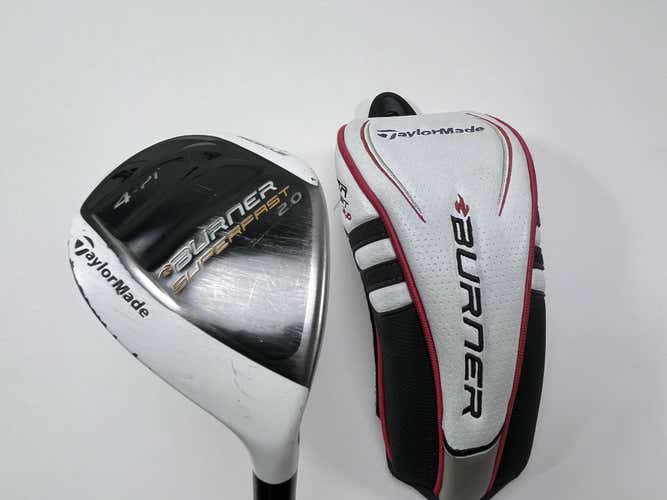 TaylorMade Burner Superfast 2.0 4 Hybrid 21* REAX 60g Senior Graphite Mens RH HC