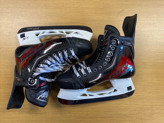 Black 2025 CCM JetSpeed FT8 Pro Hockey Skates Regular Width (New)