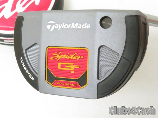 Taylormade Spider GT Notchback Putter Slant 34" +Cover .. Near MINT
