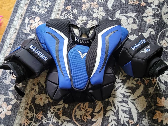 Used Vaughn Velocity V6 Goalie Chest Protector