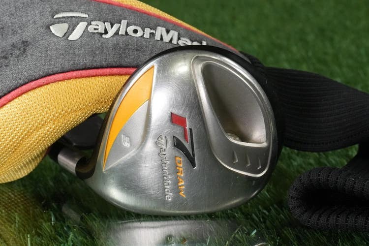 TaylorMade r7 DRAW 3 Fairway Wood REAX 55 Regular Flex Shaft RH +Headcover