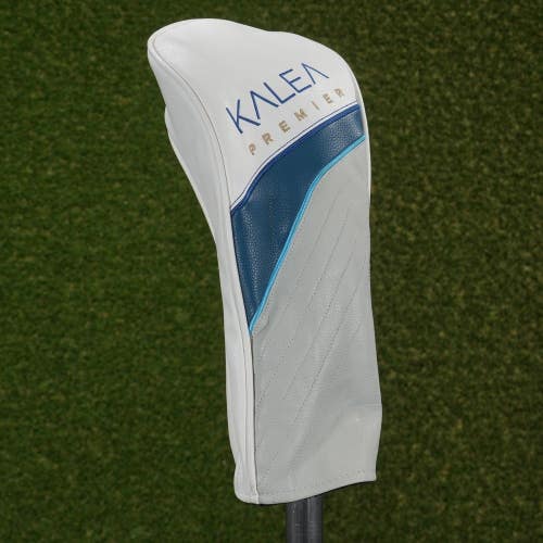 TaylorMade Kalea Premier Driver Headcover Women's Ladies White / Blue / Gray