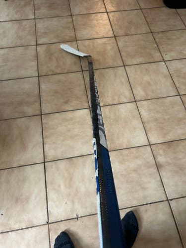 Auston Matthews pro stock ccm trigger 8 pro dressed as a ft4 Toronto graphic