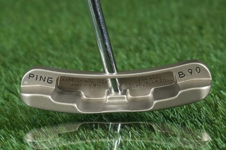 PING B90 Karsten Broomstick Putter Blade Long 44 SKI POLE Shaft OG RH + Minty!