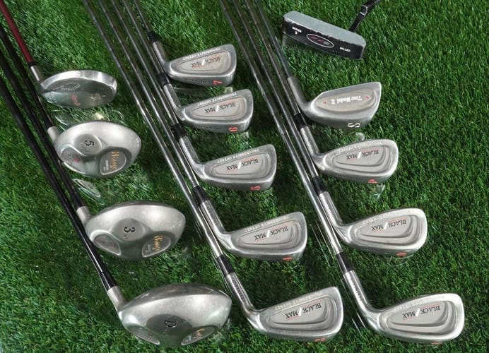 Men's 14Pc. Dunlop Golf Set Mitsushiba, Vulcan Z3, Tour Model II, FX3 Putter RH