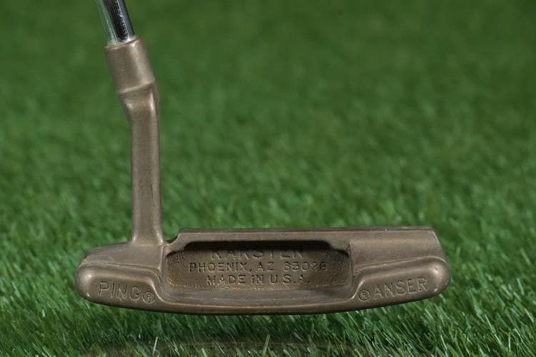 Vintage PING KARSTEN ANSER Sound Slotted Putter Blade Blade 36 OG ~ RH