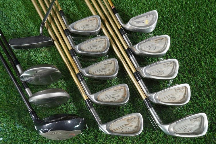 Men's 14Pc. King Snake Golf Set, Adams Tight Lies, Royaltee RH ~ LOOK!!