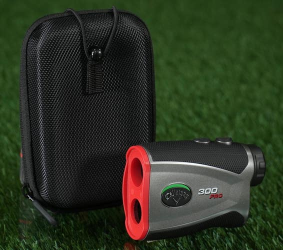 Callaway 300 Pro Rangefinder Golf Range Finder Yardage With Slope & Hard Case