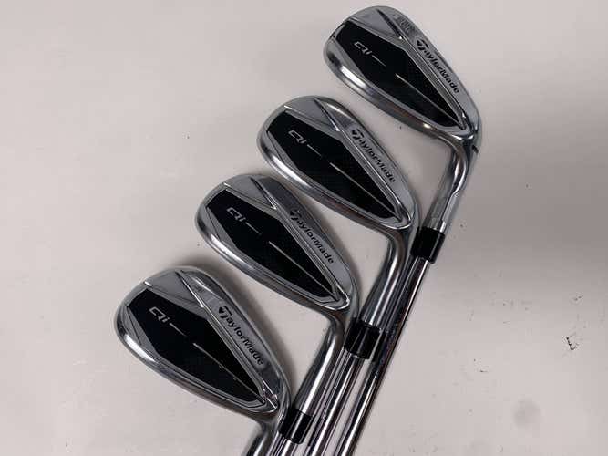 TaylorMade Qi Iron Set 8-PW+AW KBS Max MT 85g Stiff Steel Mens RH