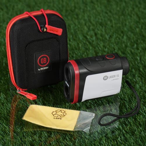 Golf Buddy Laser 1S Rangefinder GB Golf Range Finder Yardage With Case & Cloth