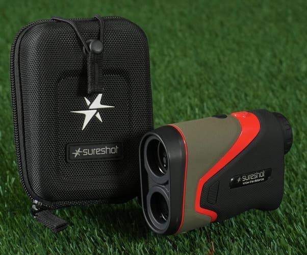 Sureshot PINLOC 6000iPM Rangefinder Golf Range Finder Yardage With Hard Case
