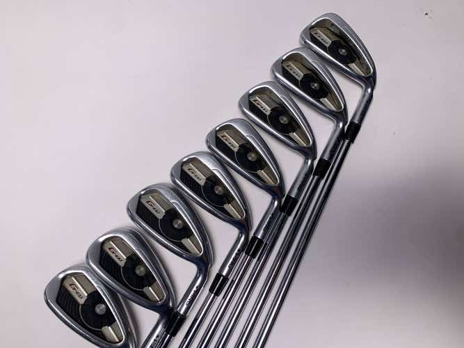 Ping G400 Iron Set 4-PW+GW Black Dot AWT 2.0 Stiff Steel Mens RH Midsize Grips
