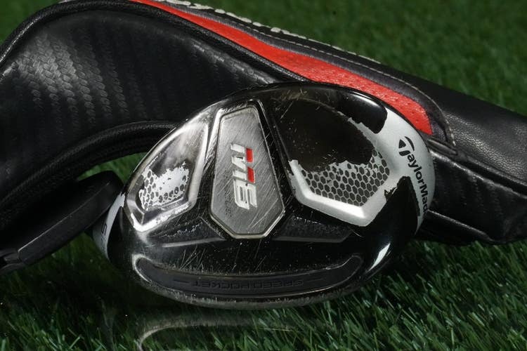 TaylorMade M6 5 Hybrid Rescue 5H ATMOS 6-R Regular Graphite Shaft RH +Cover