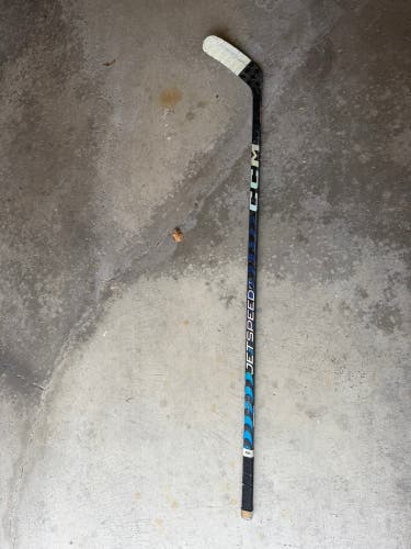 Intermediate CCM JetSpeed FT5 Pro Left Hand Hockey Stick P92 80 Flex Pro Stock (Used)