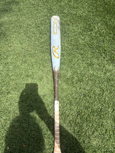 2026 Rawlings Icon Composite BBCOR Certified Bat (-3) 30 oz 33" (Used)