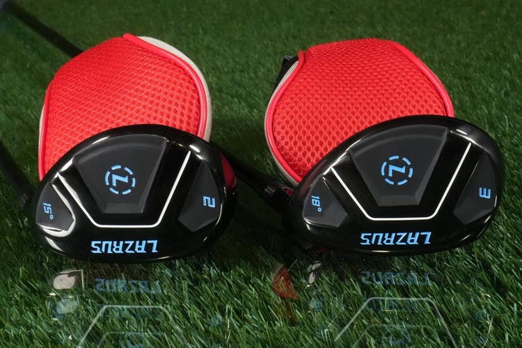 LAZRUS 2H 15, 3H 18 Hybrids Set Regular Flex Graphite RH +Headcovers ~ NEW!!