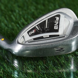 Ping i20 Pitching Wedge "W" CFS Stiff Flex Steel Shaft Yellow Dot RH ~ LOOK!!