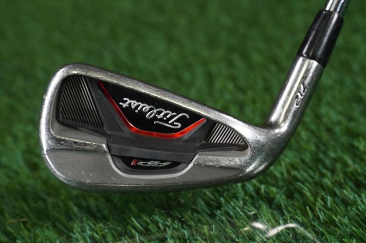 Titleist AP1 7 Iron 712 Dyamic Gold XP S300 Stiff Flex Steel Shaft Left Hand LH