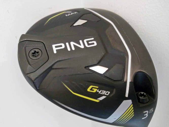 Ping G430 Max 3 Wood 15* (Alta CB Black 65 Stiff) 3w Fairway Club