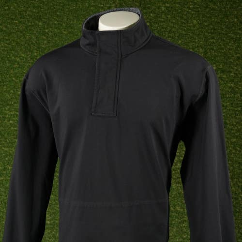 Mens 2XL BYLT Elite+ Fairway 1/4 Zip Pullover Black VGC