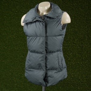 Womens XXS Athleta Downtown Puffer Vest Metropolis Gray 2XS VGC