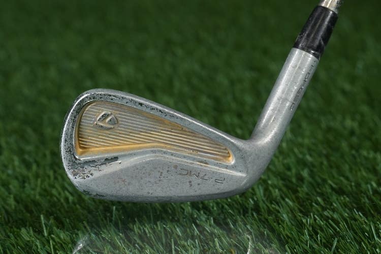 TaylorMade P 7MC 9 Iron Forged Dynamic Gold X100 Extra Stiff Flex Steel LH, READ