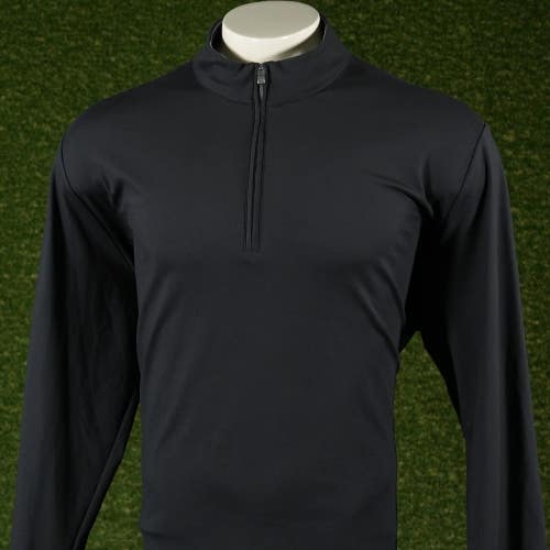 Mens 2XL Adidas Ultimate365 Classic 1/4 Zip Pullover Black VGC ~ JL5321