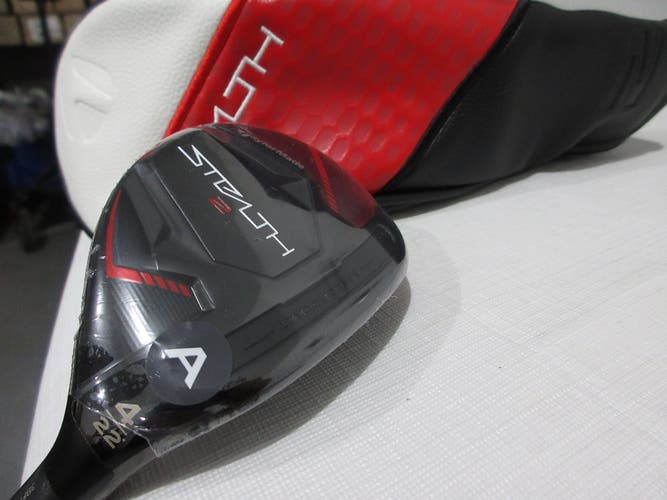 TaylorMade Stealth 2 Hybrid - 4H - 22* - Senior Flex Graphite - NEW