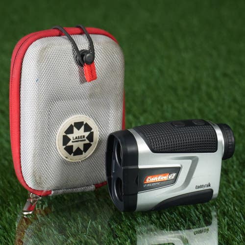 Caddytek CaddyView V2 Slope Rangefinder Golf Range Finder With Hard Case
