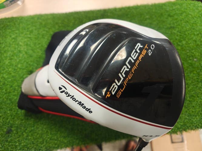 Taylormade Superfast Burner 2.0 Driver 10.5 Degree Regular Flex Headcover REAX