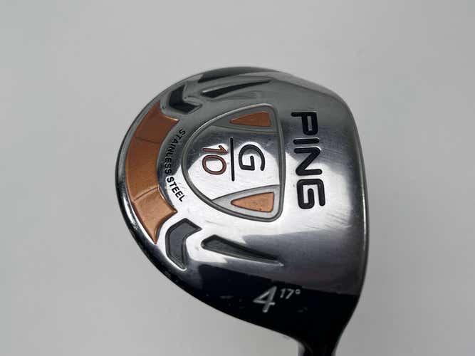 Ping G10 4 Fairway Wood 17* TFC 129 F Soft Regular Senior Graphite Mens RH
