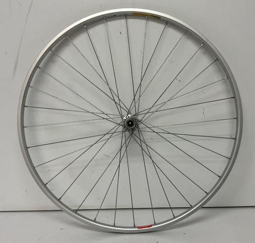 Vintage Araya CT-19N 32-Spoke Silver Aluminum 700C QR Front Wheel Maillard Hub