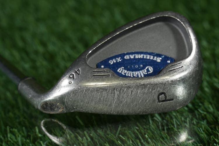 Callaway Steelhead X-16 46 Pitching Wedge "P" Regular Flex Steel Shaft RH