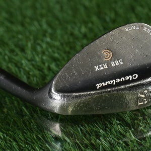 Cleveland 588 RTX Rotex Face 56 14 Sand Wedge True Temper Stiff Steel RH