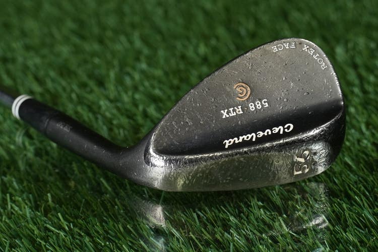 Cleveland 588 RTX Rotex Face 56 14 Sand Wedge True Temper Stiff Steel RH