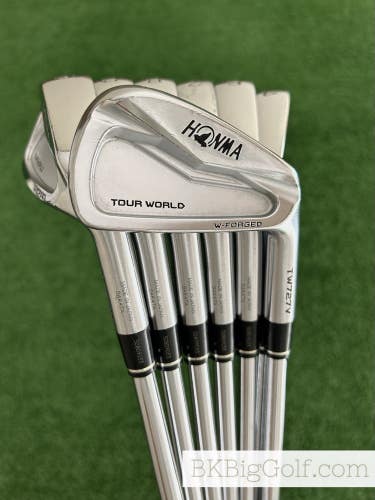 Honma Tour World TW727V Forged Iron Set 4-P / NS Pro Modus Tour 120 Stiff