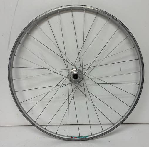 Weinmann LP18 32-Spoke Silver Aluminum Bolt-On 27" Front Wheel High-Flange Hub