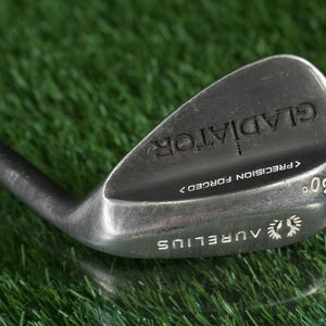 Aurelius Gladiator 60 Lob Wedge Precision Forged Wedge Flex Steel Shaft RH
