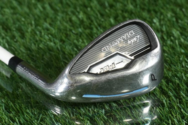 PGF Lady Diamond Stainless Pitching Wedge "P" Women's Ladies Flex Graphite RH