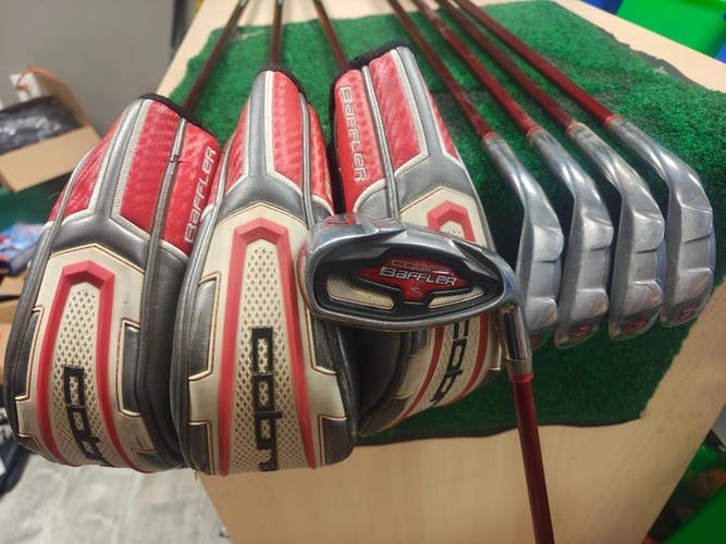 Cobra 2013 Baffler Golf Hybrid/Iron Set 4H,5H,6H,7-PW,GW Regular Flex Graphite