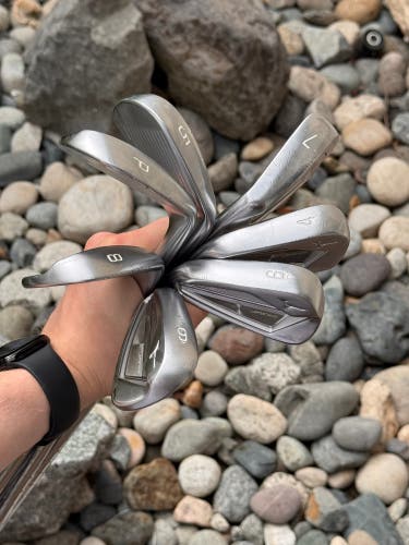 Men's 2019 Mizuno JPX 919 Forged Left Hand Iron Set Stiff Flex +1/2" (Used)