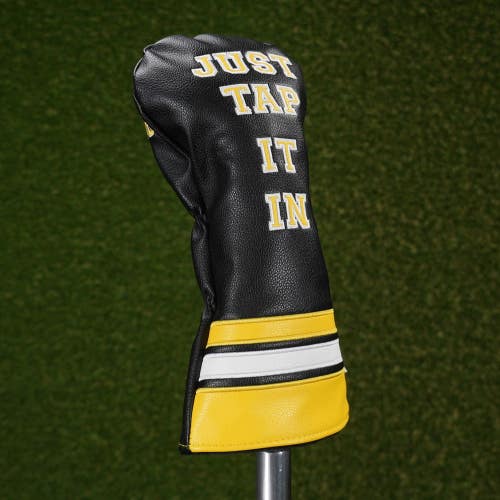 Wolph Happy Gilmore "Just Tap It In, Tap Tap Taparoo" Driver Headcover Black